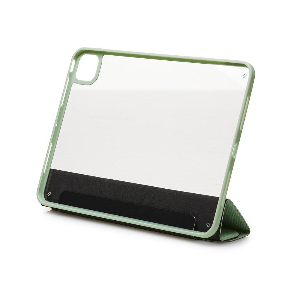 Trunk iPad Pro 11" (2025 / 2024) Origami Flip Cover - Lime Swirl