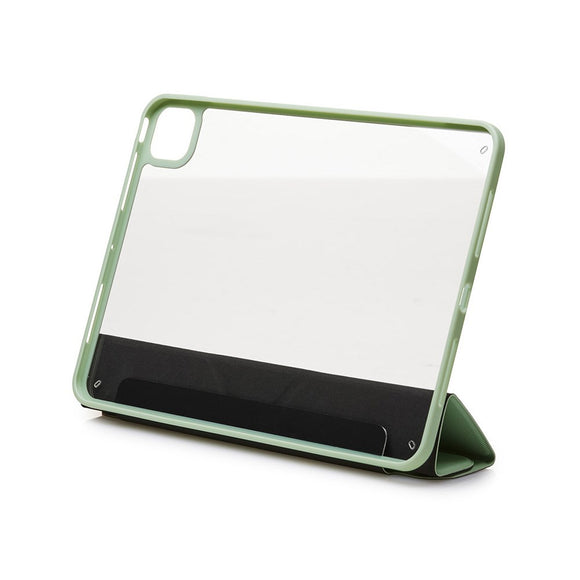 Trunk iPad Pro 11" (2025 / 2024) Origami Flip Cover - Lime Swirl