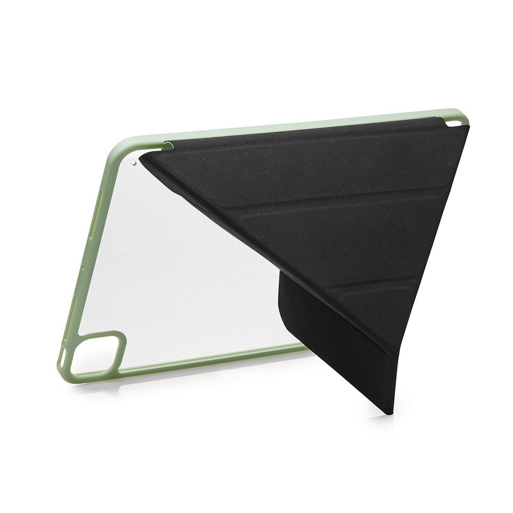 Trunk iPad Pro 11" (2025 / 2024) Origami Flip Cover - Lime Swirl