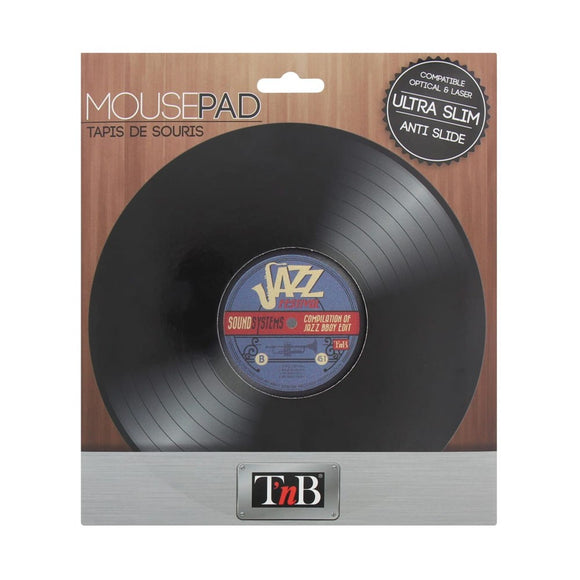 T'NB Jazz Vinyl Musemåtte - Sort