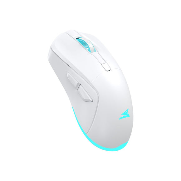 Baracuda TURTLE Trådløs Gaming Mus - 6D / 3200 DPI - Hvid