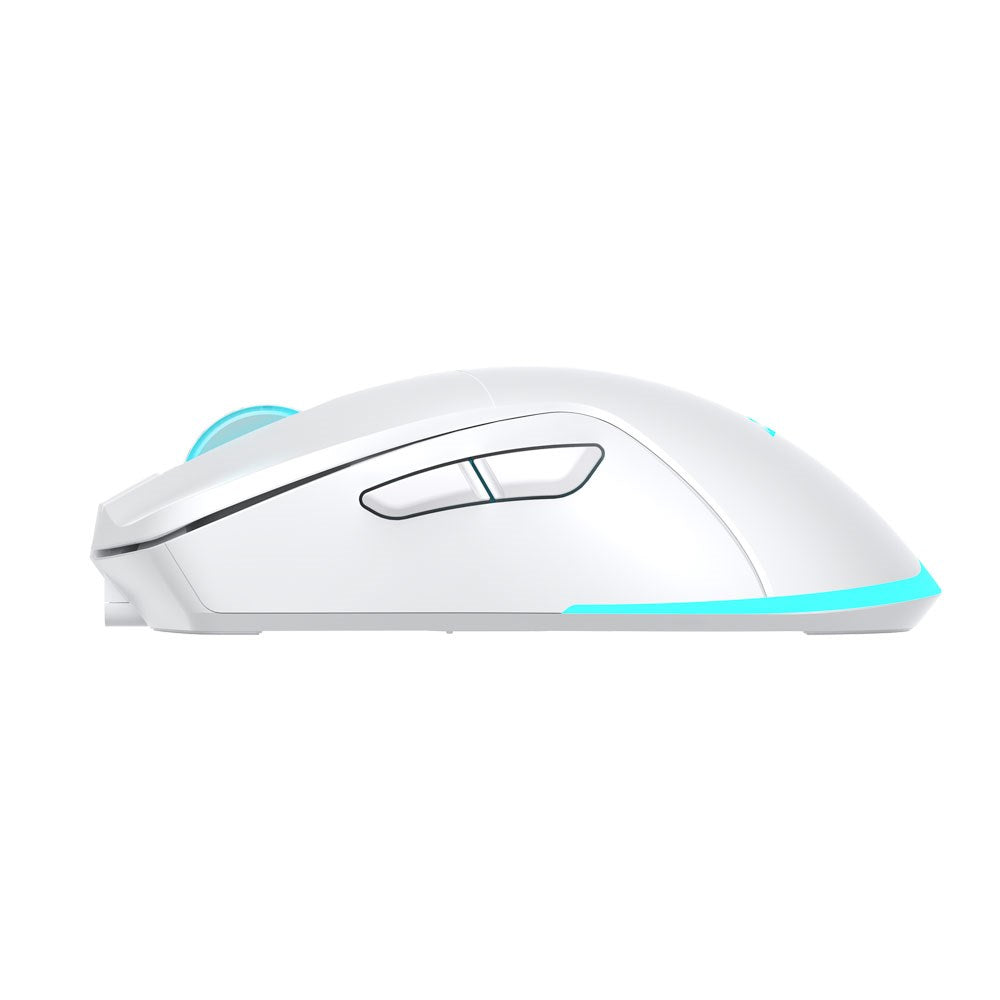 Baracuda TURTLE Trådløs Gaming Mus - 6D / 3200 DPI - Hvid
