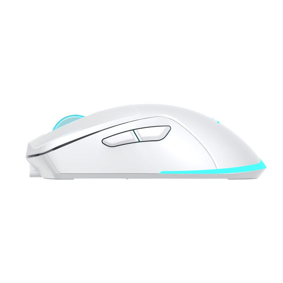 Baracuda TURTLE Trådløs Gaming Mus - 6D / 3200 DPI - Hvid