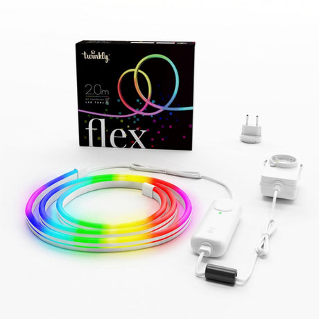 Twinkly 200-Led RGB Flex 2m - Hvid Ledning