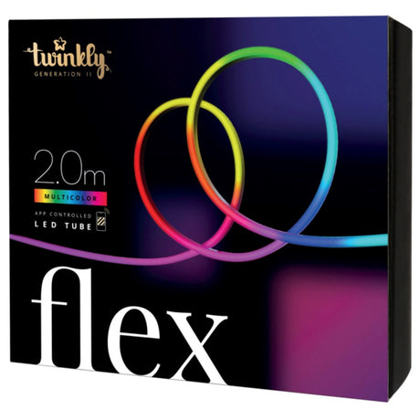 Twinkly 200-Led RGB Flex 2m - Hvid Ledning
