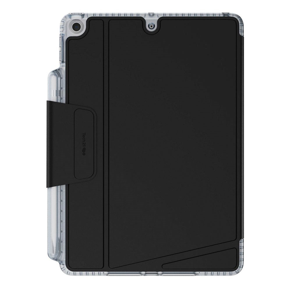 iPad 10.2" (2021 / 2020 / 2019) Tech21 Evo Folio Cover m. Apple Pencil Holder - Sort
