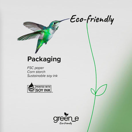 SBS x GREEN_E 30W USB-C til Lightning Kabel m. Genbrugssæt - 1.2 m - Hvid