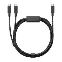 Native Union 2-i-1 USB-C til USB-C Kabel 140W - 2m - Cosmos