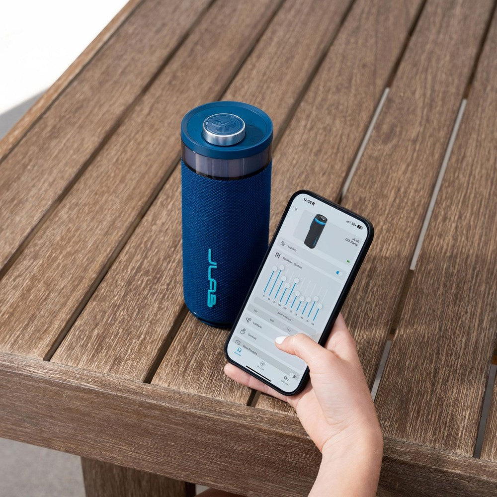 JLab Go Bluetooth Højtaler m. Lys - Blå
