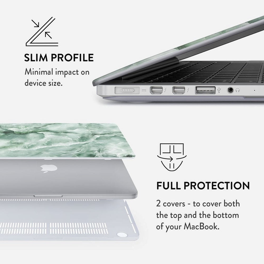 Burga Macbook Pro 16 Fashion Case - Pistachio Cheesecake *DEMO