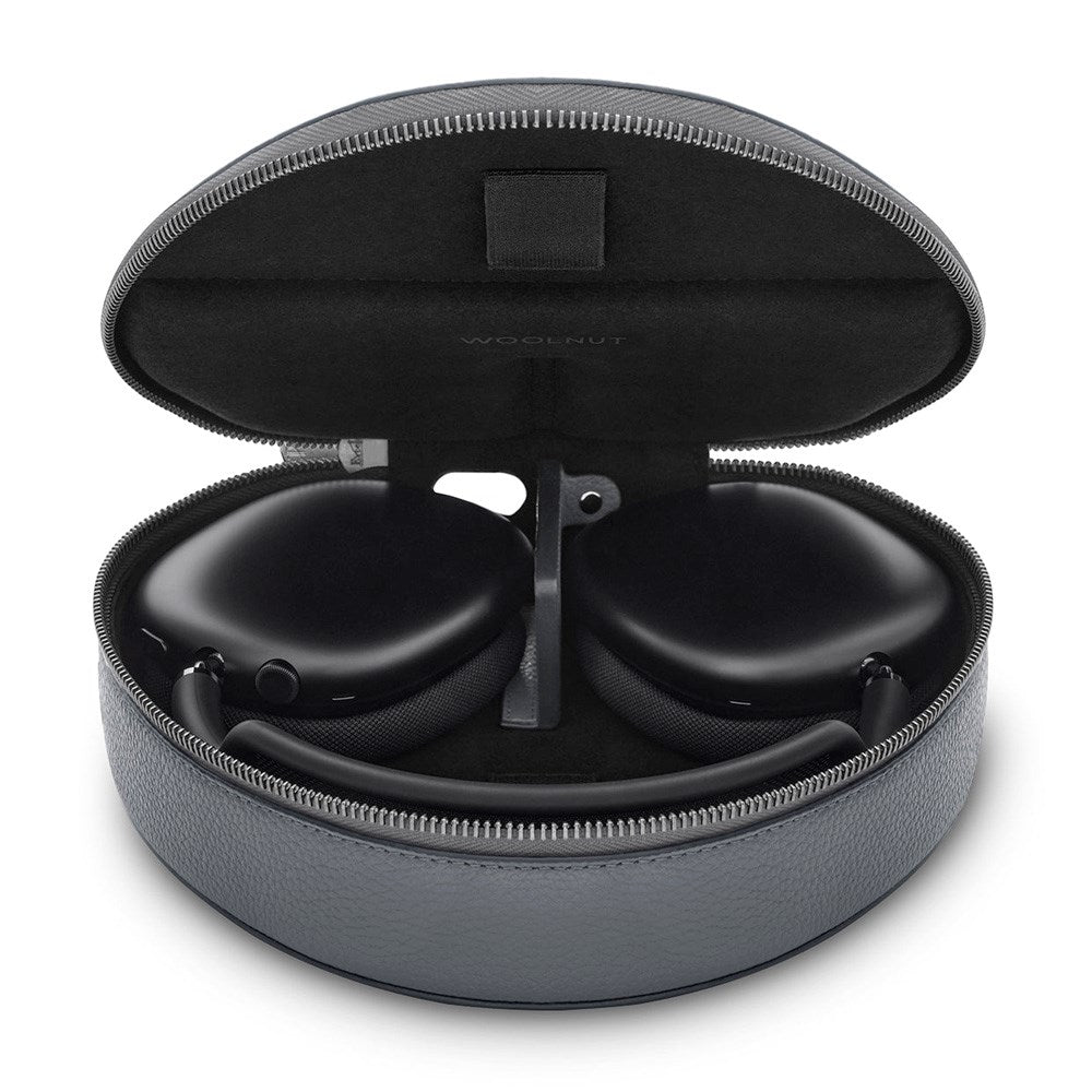 Woolnut AirPods Max / Max 2 Læder Case - Grå