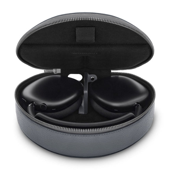 Woolnut AirPods Max / Max 2 Læder Case - Grå