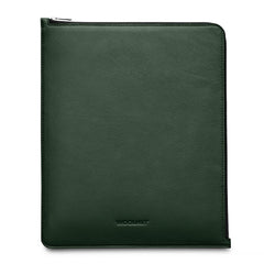 Woolnut iPad / Tablet (26.5 x 32.5 cm) Læder Folio Sleeve - Grøn