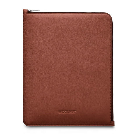 Woolnut iPad / Tablet (23 x 29 cm) Læder Folio Sleeve - Brun