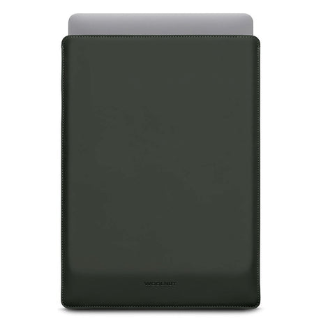Woolnut Kunstlæder Sleeve Til MacBook / Laptop (370 x 260mm) - Grøn