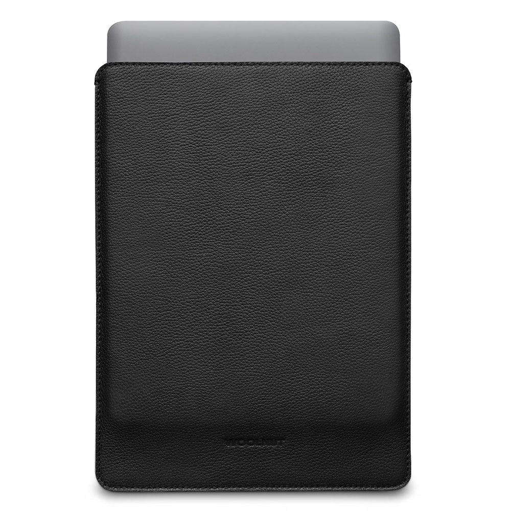 Woolnut Leather Sleeve Til MacBook / Laptop 13" (315 x 220mm) - Sort