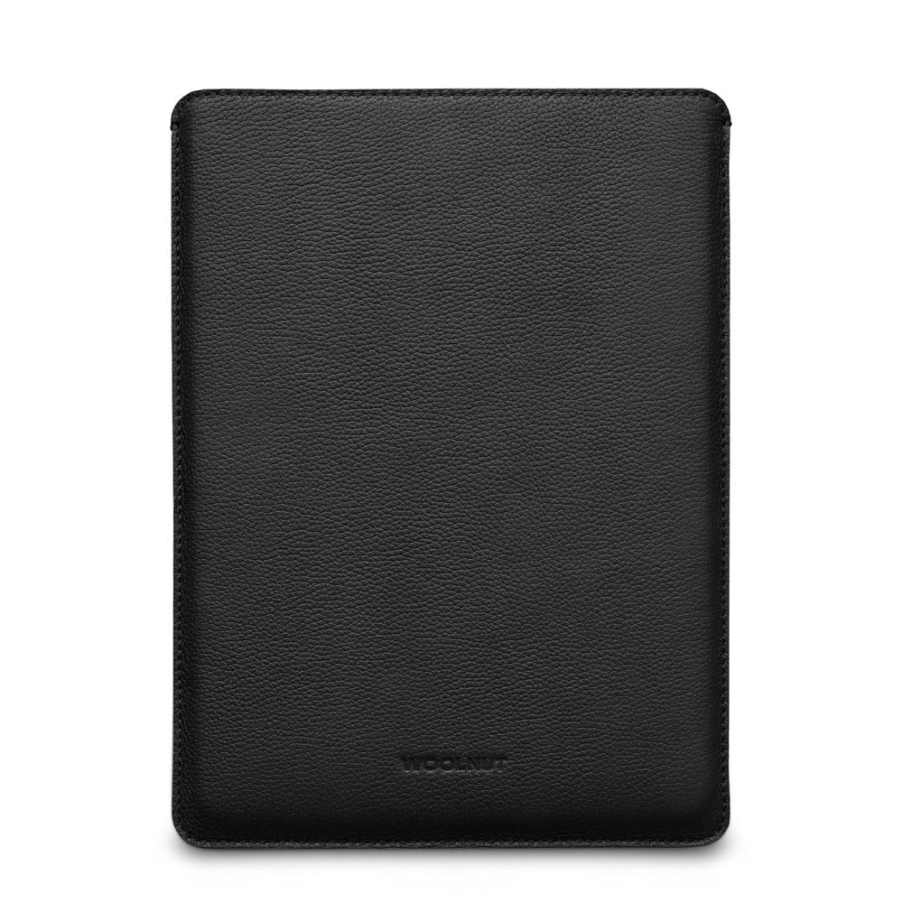 Woolnut MacBook Pro 14" M5/M4/M3/M2/M1 (2026-2021) Læder Sleeve - 24.5 x 33 cm - Sort