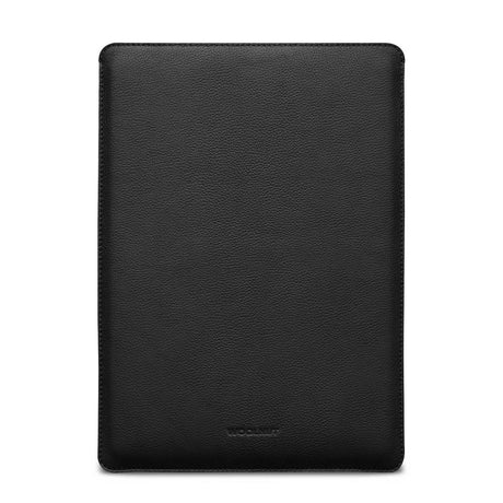 Woolnut MacBook Pro 16" M5/M4/M3/M2/M1 (2026-2021) Læder Sleeve - 27.5 x 37.5 cm - Sort