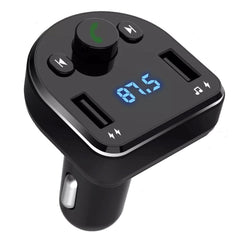 XO BCC01 Bluetooth FM Transmitter 15W Biloplader - Sort
