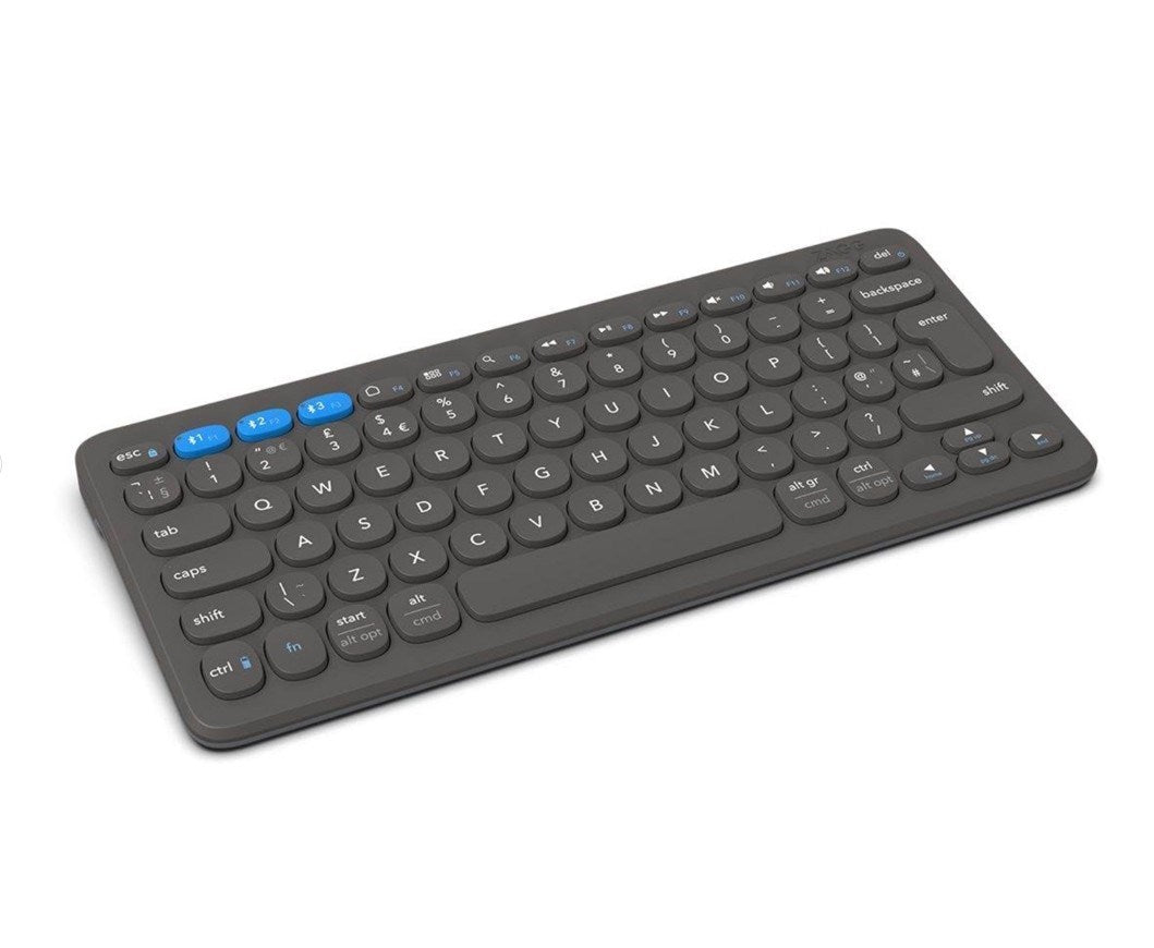 ZAGG Pro 12" Universal Bluetooth Tastatur (Dansk) - Sort