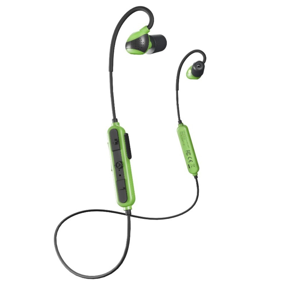 PRO 2.0 AWARE EN352 Bluetooth Sort / Grøn | Bluetooth Høreværn | TABLETCOVERS.DK