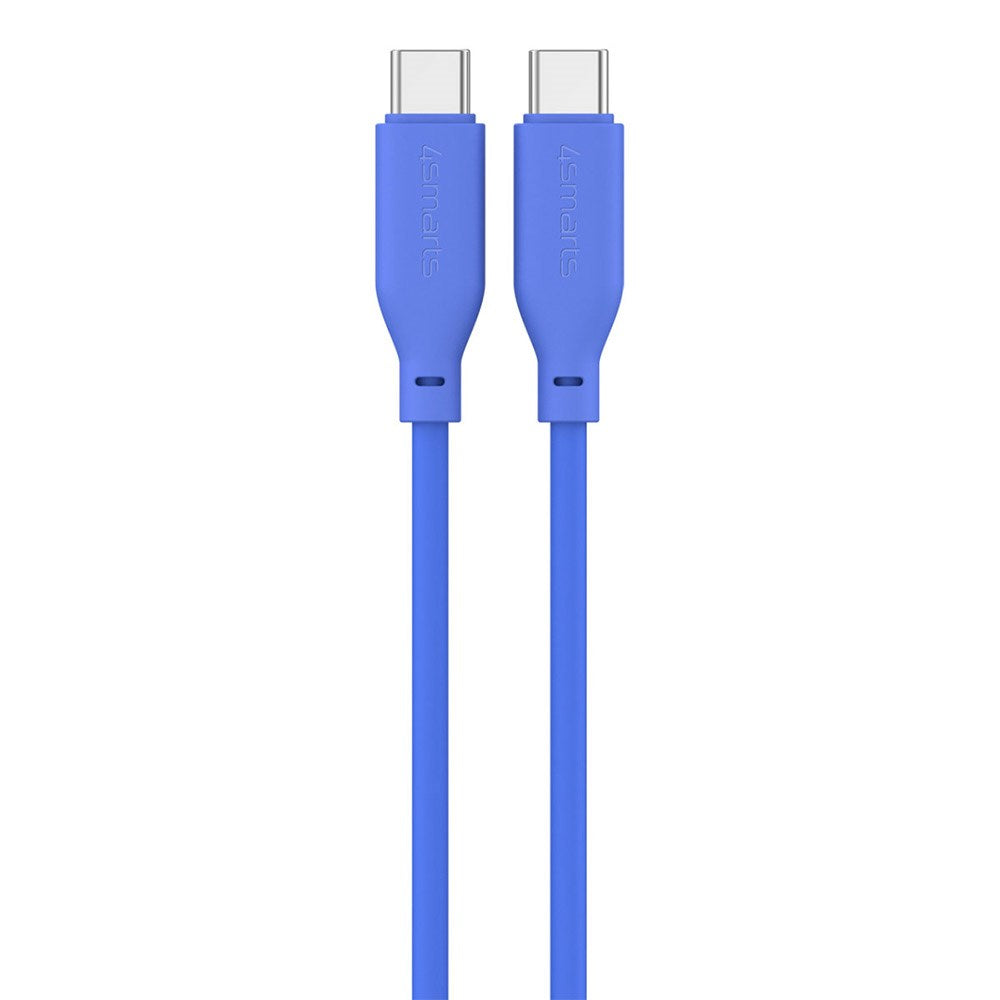 4smarts High Flex USB-C til USB-C Kabel 60W - 1.5m - Blå