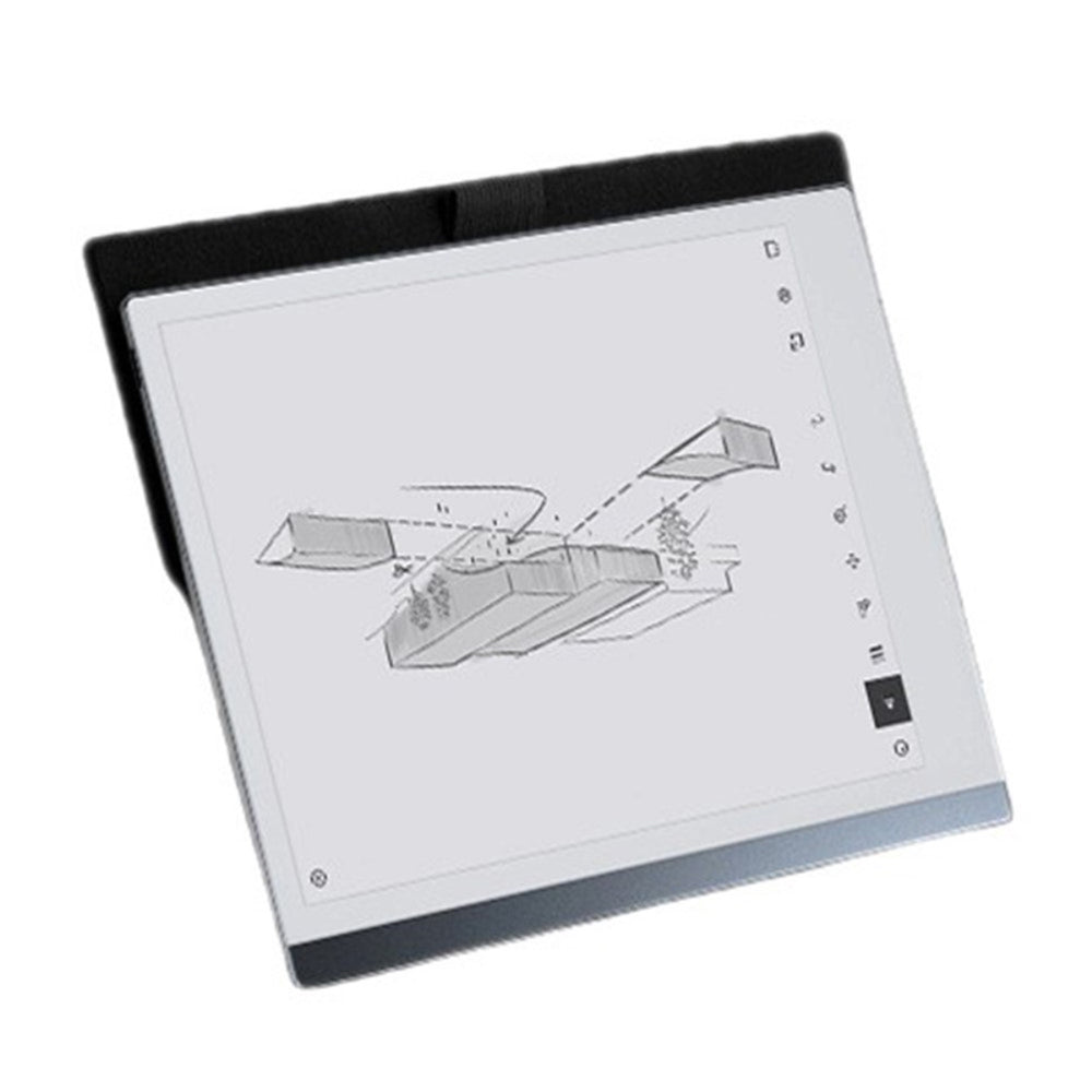 EIDERWOOD ReMarkable 2 Læder Flip Cover m. Standerfunktion & Penholder - Sort