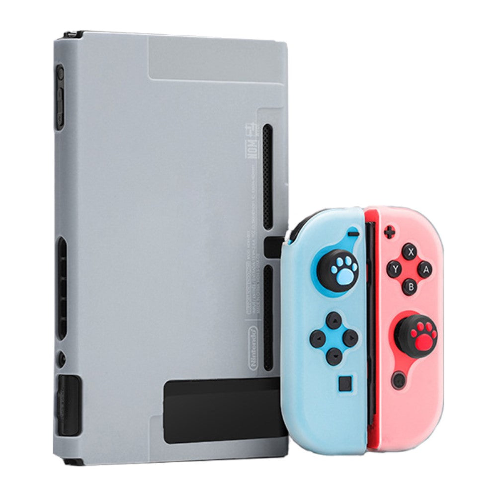 ale Beskrivende Tale Nintendo Switch / OLED Silikone Cover Sæt - Gennemsigtig | Nintendo Switch  | TABLETCOVERS.DK