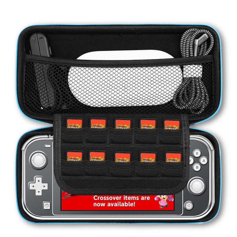 side bit korn Transport Taske til Nintendo Switch - Sort / Blå | Nintendo Switch |  TABLETCOVERS.DK