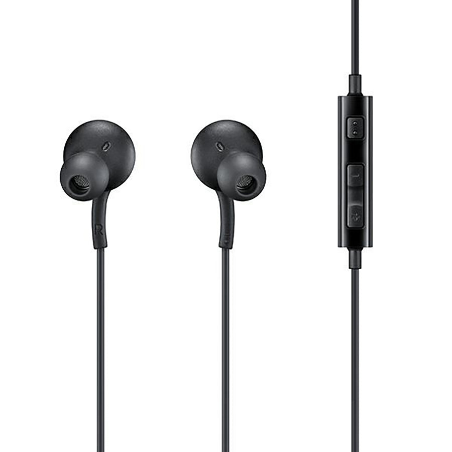 Original In-Ear Høretelefoner m. Mic og Remote - Sort | Headset - In-Ear | TABLETCOVERS.DK