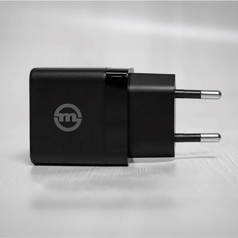 Mobile Origin Super Charger 35W GaN Vægoplader m. 2x USB-C - Sort