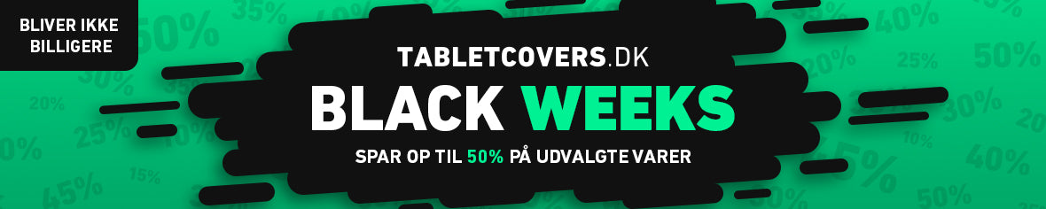 TABLETCOVERS.DK - Black Weeks